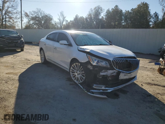 2015 Buick LaCrosse Premium II with VIN 1G4GF5G35FF239507, listed as a Copart auction lot 85702894 with 167,077 mi miles and Salvage Title. Bid and sale history available at DreamBid. Image 4.