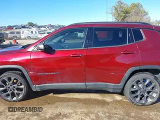 2021 Jeep Compass 80th Anniversary with VIN 3C4NJCEB1MT549133, listed as a IAAI auction lot 41263148 with 88,280 mi miles and . Bid and sale history available at carsss.com. Image 15.