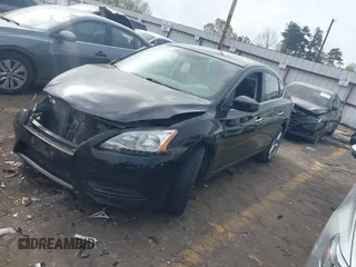 2013 Nissan Sentra S with VIN 3N1AB7AP0DL770424, listed as a IAAI auction lot 41951191 with 129,348 mi miles and . Bid and sale history available at DreamBid. Image 2.