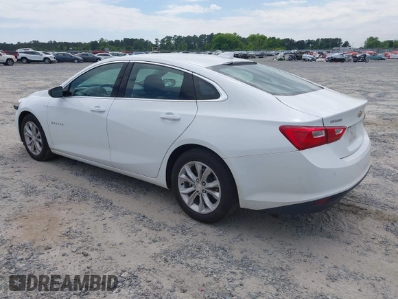 2024 Chevrolet Malibu LT with VIN 1G1ZD5ST7RF105489, listed as a IAAI auction lot 42208886 with 45,694 mi miles and . Bid and sale history available at DreamBid. Image 3.