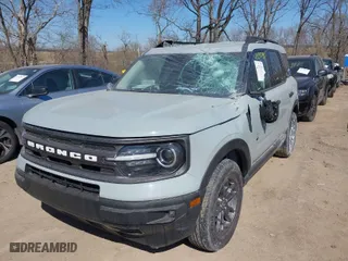 2021 Ford Bronco Sport Big Bend with VIN 3FMCR9B66MRB03207, listed as a IAAI auction lot 41755119 with 60,285 mi miles. Bid and sale history available at carsss.com. Image 2.