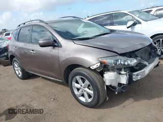 2009 Nissan Murano S with VIN JN8AZ18U19W003902, listed as a IAAI auction lot 41925909 with 112,252 mi miles. Bid and sale history available at carsss.com. Image 1.