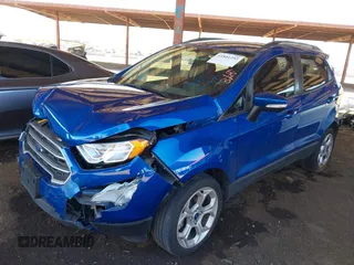 2021 Ford EcoSport SE with VIN MAJ3S2GE4MC445646, listed as a IAAI auction lot 41841253 with 38,644 mi miles and . Bid and sale history available at carsss.com. Image 17.