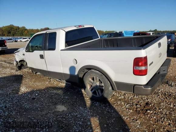 2005 Ford F-150 XLT with VIN 1FTPX12525NA57500, listed as a Copart auction lot 79481654 with 258,555 mi miles and Salvage Title. Bid and sale history available at carsss.com. Image 2.
