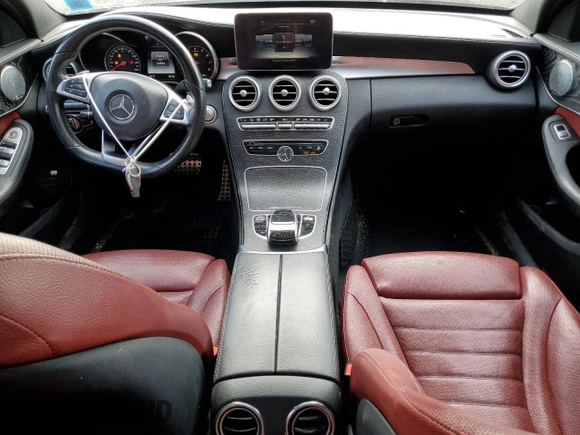 2016 Mercedes-Benz C 300 Luxury with VIN 55SWF4KB6GU098766, listed as a Copart auction lot 53771365 with 133,863 mi miles and Salvage Title. Bid and sale history available at DreamBid. Image 8.