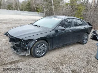 2024 Hyundai Elantra Essential with VIN KMHLM4DG8RU825205, listed as a Copart auction lot 47861135 with 21,428 mi miles and Salvage Title. Bid and sale history available at carsss.com. Image 1.