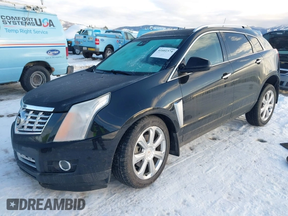 2015 Cadillac SRX Premium Collection with VIN 3GYFNGE38FS593965, listed as a IAAI auction lot 41602374 with 97,949 mi miles. Bid and sale history available at carsss.com. Image 17.
