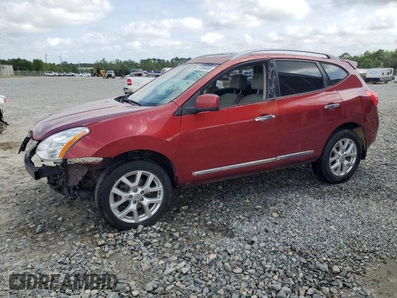 2011 Nissan Rogue SV with VIN JN8AS5MT8BW174449, listed as a Copart auction lot 51054955 with 192,636 mi miles and Salvage Title. Bid and sale history available at carsss.com. Image 1.