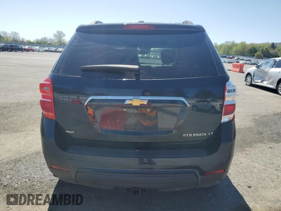 2016 Chevrolet Equinox LT with VIN 2GNFLFEK5G6111229, listed as a Copart auction lot 55039195 with Not Provided miles and Salvage Title. Bid and sale history available at carsss.com. Image 6.
