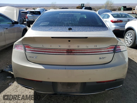 2017 Lincoln MKZ Select with VIN 3LN6L5C98HR662795, listed as a Copart auction lot 47888205 with 80,493 mi miles and Salvage Title. Bid and sale history available at carsss.com. Image 6.