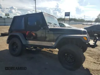 2002 Jeep Wrangler X with VIN 1J4FA39S12P732459, listed as a Copart auction lot 68877244 with 167,368 mi miles and Salvage Title. Bid and sale history available at carsss.com. Image 4.