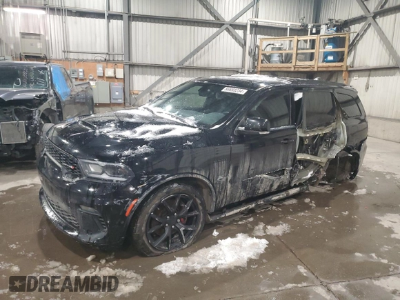 2022 Dodge Durango R/T z VIN 1C4SDJCTXNC108883, wystawiony jako Copart lot #86693234 z przebiegiem 62 322 mil mil oraz Szkoda całkowita • Salvage title. Historia ofert i sprzedaży dostępna na DreamBid. Obrazek 1.