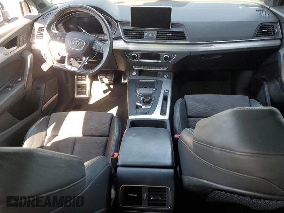 2018 Audi SQ5 Premium Plus with VIN WA1A4AFY6J2211473, listed as a Copart auction lot 60743074 with Not Provided miles and Salvage Title. Bid and sale history available at DreamBid. Image 8.