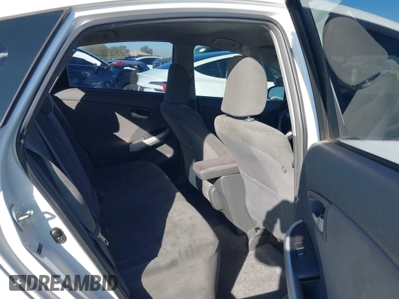2010 Toyota Prius II with VIN JTDKN3DU3A5222724, listed as a IAAI auction lot 41505537 with 181,808 mi miles. Bid and sale history available at carsss.com. Image 8.