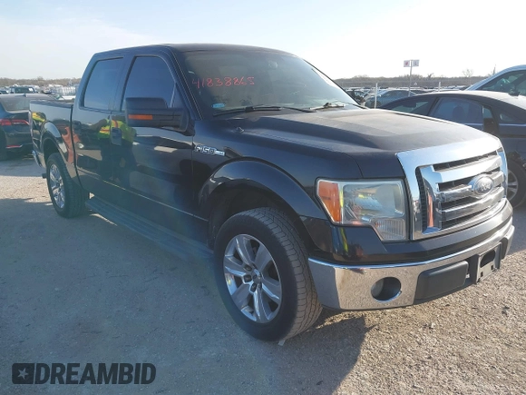 2010 Ford F-150 XL with VIN 1FTFW1CV5AKE19151, listed as a IAAI auction lot 41838865 with 169,250 mi miles. Bid and sale history available at carsss.com. Image 1.