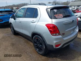 2020 Chevrolet Trax LT with VIN 3GNCJLSBXLL310309, listed as a IAAI auction lot 41893367 with 93,418 mi miles and . Bid and sale history available at DreamBid. Image 3.