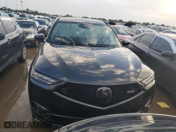 2022 Acura MDX Type S w/Advance Package with VIN 5J8YD8H88NL001114, listed as a Copart auction lot 74472334 with 0 mi miles and Non Repairable. Bid and sale history available at carsss.com. Image 5.