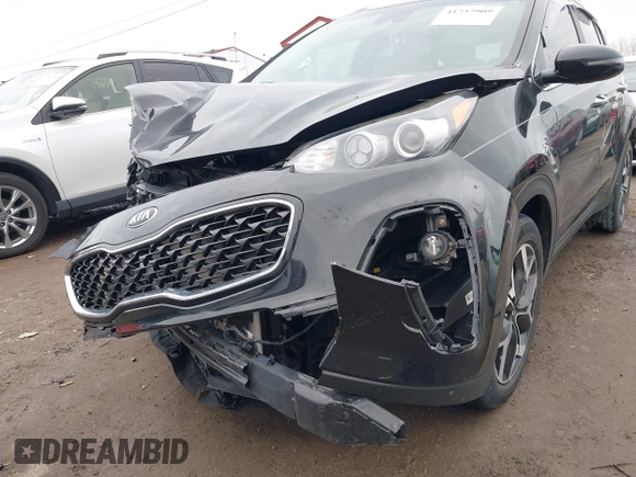 2021 Kia Sportage EX with VIN KNDPN3AC8M7912771, listed as a IAAI auction lot 41737909 with 31,614 mi miles and . Bid and sale history available at DreamBid. Image 16.