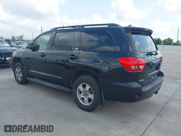 2010 Toyota Sequoia SR5 with VIN 5TDZM5G13AS002430, listed as a IAAI auction lot 42128187 with 230,817 mi miles. Bid and sale history available at carsss.com. Image 3.