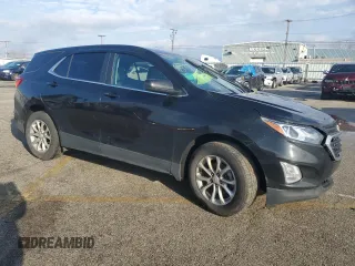 2021 Chevrolet Equinox LT with VIN 2GNAXUEV4M6104698, listed as a Copart auction lot 82340624 with 106,235 mi miles and Salvage Title. Bid and sale history available at DreamBid. Image 4.