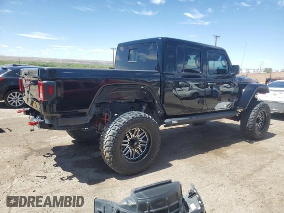 2020 Jeep Gladiator Rubicon z VIN 1C6JJTBG8LL154950, wystawiony jako Copart lot #53676205 z przebiegiem 22 999 mil mil oraz Szkoda całkowita • Salvage title. Historia ofert i sprzedaży dostępna na DreamBid. Obrazek 3.