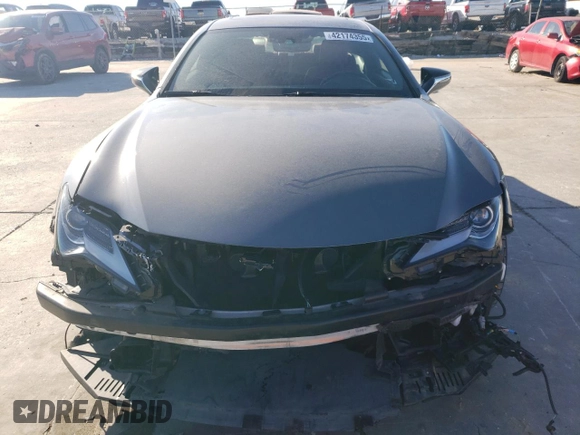 2019 Lexus RC 300 with VIN JTHHA5BC7K5009450, listed as a Copart auction lot 42174355 with 41,388 mi miles and Salvage title. Bid and sale history available at DreamBid. Image 5.