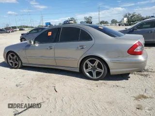 2007 Mercedes-Benz E 63 AMG with VIN WDBUF77X77B038575, listed as a Copart auction lot 76578174 with Not Provided miles and Salvage Title. Bid and sale history available at carsss.com. Image 2.