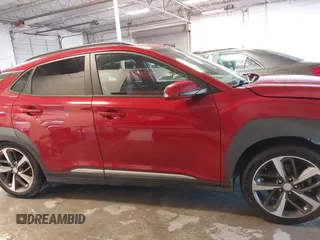 2021 Hyundai Kona Limited with VIN KM8K33A56MU601001, listed as a IAAI auction lot 41376076 with 33,169 mi miles. Bid and sale history available at carsss.com. Image 13.
