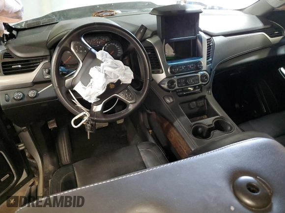 2016 Chevrolet Suburban LT with VIN 1GNSKHKCXGR390322, listed as a Copart auction lot 53606025 with Not Provided miles and Salvage Title. Bid and sale history available at DreamBid. Image 8.