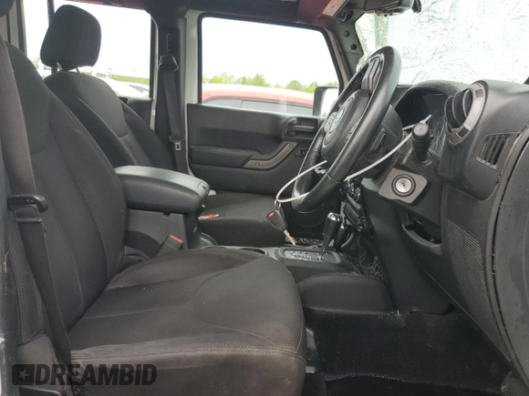 2013 Jeep Wrangler Unlimited Sport RHD with VIN 1C4BJWKG9DL689639, listed as a Copart auction lot 54594975 with 256,837 mi miles and Salvage title. Bid and sale history available at DreamBid. Image 7.