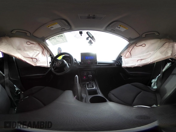 2015 Mazda 3 i SV with VIN JM1BM1T79F1237259, listed as a IAAI auction lot 40971092 with 140,871 mi miles. Bid and sale history available at carsss.com. Image 18.