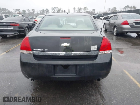 2008 Chevrolet Impala LT with VIN 2G1WC583581302857, listed as a IAAI auction lot 41602210 with 212,895 mi miles and . Bid and sale history available at DreamBid. Image 16.