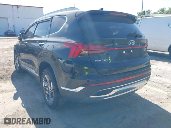 2021 Hyundai Santa Fe SEL with VIN 5NMS34AJXMH307065, listed as a IAAI auction lot 41951232 with 32,305 mi miles. Bid and sale history available at carsss.com. Image 3.