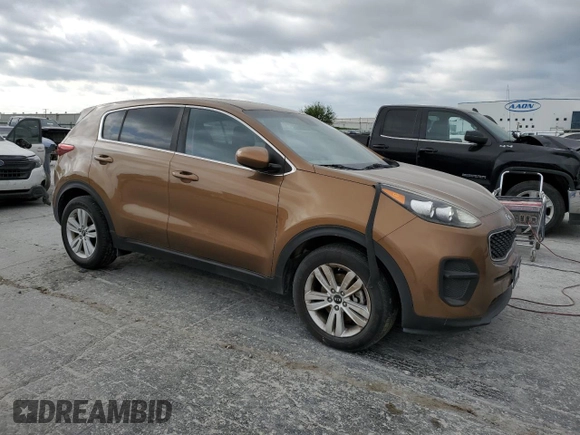 2017 Kia Sportage LX with VIN KNDPM3AC6H7049543, listed as a Copart auction lot 53834115 with 138,605 mi miles and Clean Title. Bid and sale history available at carsss.com. Image 4.