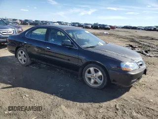 2003 Acura TL Type S with VIN 19UUA56843A072425, listed as a Copart auction lot 46904205 with 0 mi miles and Salvage Title. Bid and sale history available at carsss.com. Image 4.