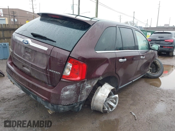 2011 Ford Edge Limited with VIN 2FMDK3KC5BBA60311, listed as a IAAI auction lot 41935540 with 138,631 mi miles. Bid and sale history available at carsss.com. Image 4.