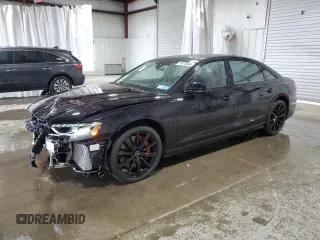 2024 Audi S8 with VIN WAULSAF83RN004941, listed as a Copart auction lot 74510544 with 10,181 mi miles and Salvage Title. Bid and sale history available at DreamBid. Image 1.