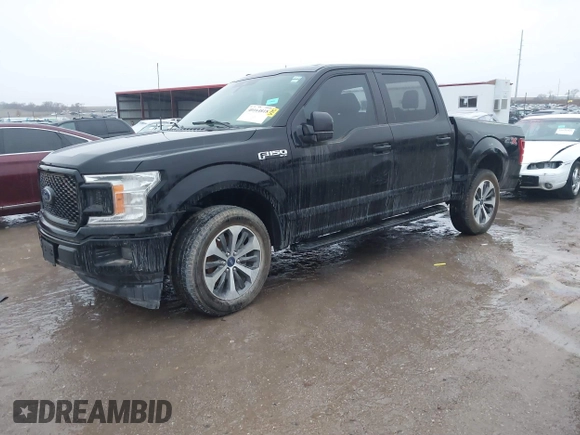 2019 Ford F-150 XL with VIN 1FTEW1CPXKKD88784, listed as a IAAI auction lot 41229831 with 83,384 mi miles and . Bid and sale history available at carsss.com. Image 17.