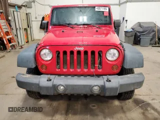 2012 Jeep Wrangler Sport with VIN 1C4AJWAG5CL213559, listed as a Copart auction lot 43071195 with Not provided miles and Salvage title. Bid and sale history available at DreamBid. Image 5.