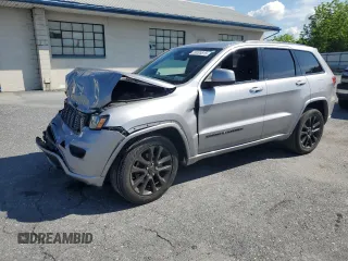 2020 Jeep Grand Cherokee Laredo E with VIN 1C4RJFAG7LC177067, listed as a Copart auction lot 59005815 with 46,193 mi miles and Salvage title. Bid and sale history available at DreamBid. Image 1.