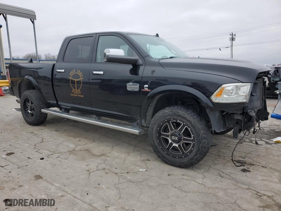 2014 Ram 2500 Longhorn with VIN 3C6UR5GL6EG233640, listed as a Copart auction lot 87386454 with 79,017 mi miles and Salvage Title. Bid and sale history available at carsss.com. Image 4.