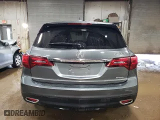 2014 Acura MDX Tech Pkg with VIN 5FRYD4H43EB011426, listed as a Copart auction lot 48621835 with 147,246 mi miles and Salvage Title. Bid and sale history available at carsss.com. Image 6.