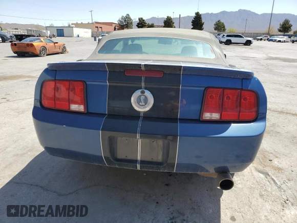 2008 Ford Mustang Deluxe with VIN 1ZVHT84N485114951, listed as a Copart auction lot 52643185 with 123,564 mi miles and Clean Title. Bid and sale history available at carsss.com. Image 6.