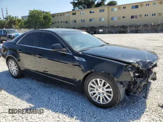 2010 Cadillac CTS with VIN 1G6DA5EG3A0128772, listed as a Copart auction lot 47288265 with 50,808 mi miles and Salvage Title. Bid and sale history available at DreamBid. Image 4.
