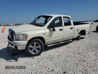 2008 Dodge 1500 SLT with VIN 1D7HU182X8J231213, listed as a Copart auction lot 52892085 with 190,865 mi miles and Salvage Title. Bid and sale history available at DreamBid. Image 1.