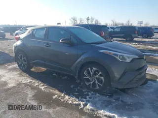 2019 Toyota C-HR XLE with VIN NMTKHMBX3KR088298, listed as a IAAI auction lot 41411204 with 52,790 mi miles. Bid and sale history available at carsss.com. Image 1.