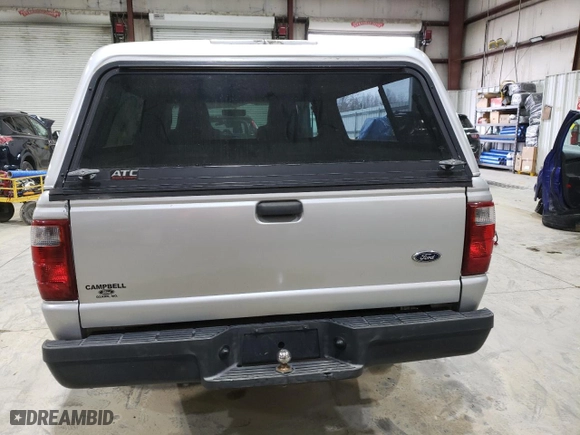 2005 Ford Ranger XL with VIN 1FTYR10D35PA71855, listed as a Copart auction lot 45588655 with 147,895 mi miles and Salvage Title. Bid and sale history available at carsss.com. Image 6.