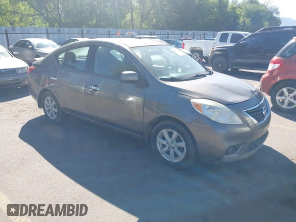 2013 Nissan Versa S with VIN 3N1CN7AP8DL820857, listed as a IAAI auction lot 42690300 with 154,408 mi miles and . Bid and sale history available at DreamBid. Image 1.