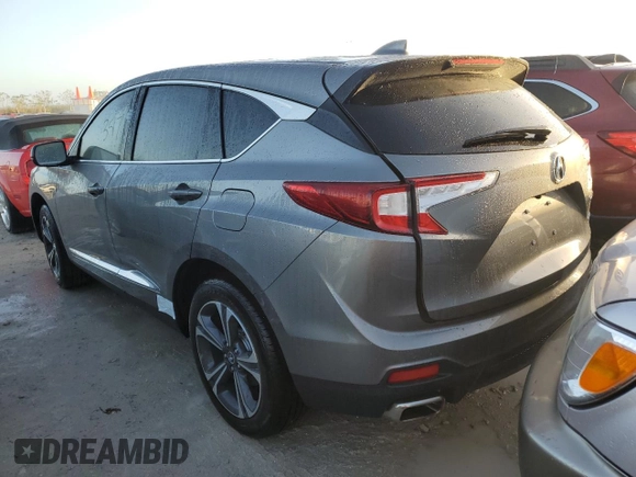 2022 Acura RDX w/Advance Package with VIN 5J8TC2H75NL017109, listed as a Copart auction lot 76574294 with 3,517 mi miles and Non Repairable. Bid and sale history available at carsss.com. Image 2.
