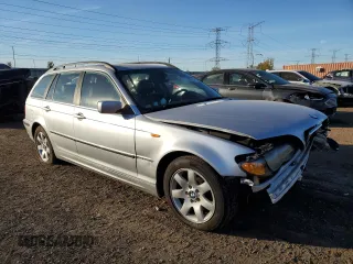 2004 BMW 3 Series 325xi with VIN WBAEP33454PF03604, listed as a Copart auction lot 76139264 with 0 mi miles and Salvage Title. Bid and sale history available at carsss.com. Image 4.